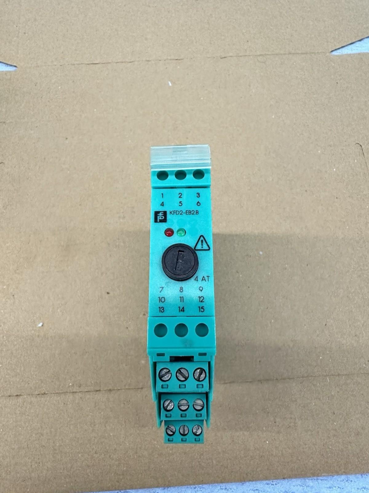 PEPPERL +FUCHS KFD2-EB2.B K-SYSTEM PART NO 38939 Fast Shipping