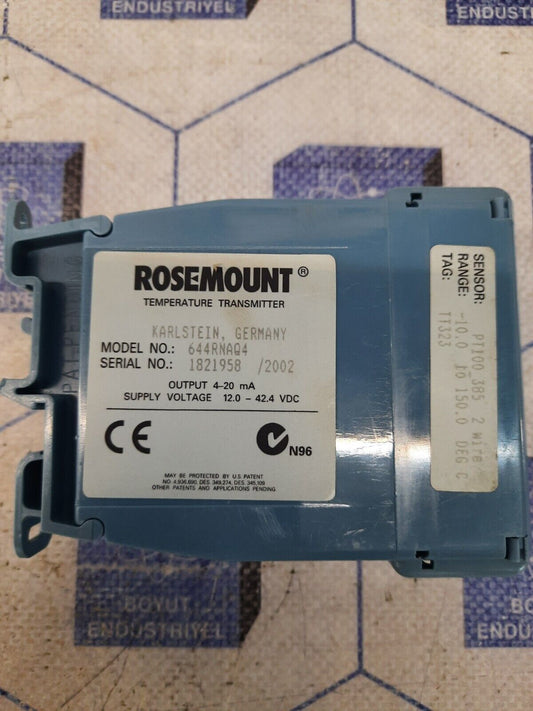 ROSEMOUNT 644R TEMPERATURE TRANSMITTER 644RNAQ4 Fast Shipping