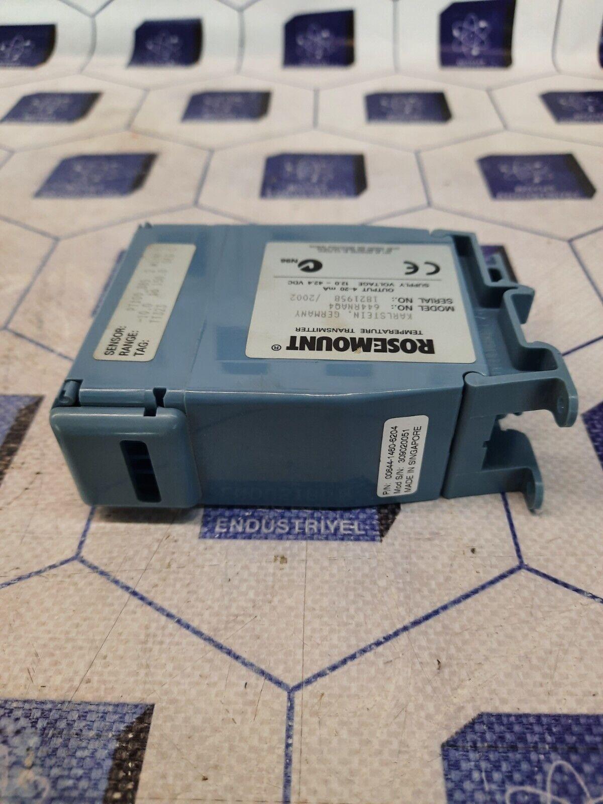 ROSEMOUNT 644R TEMPERATURE TRANSMITTER 644RNAQ4 Fast Shipping