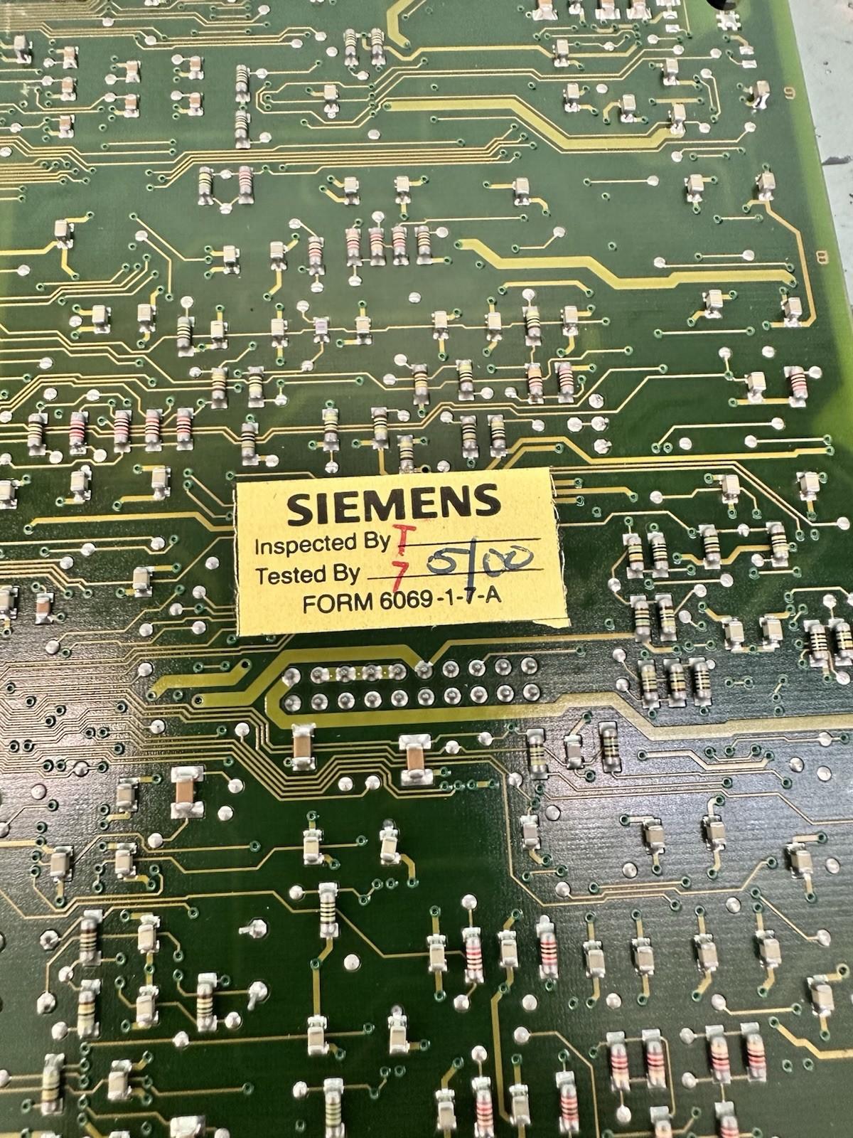 SIEMENS R1-116-101-501 IS.02 Simoreg Driver Board envío rápido