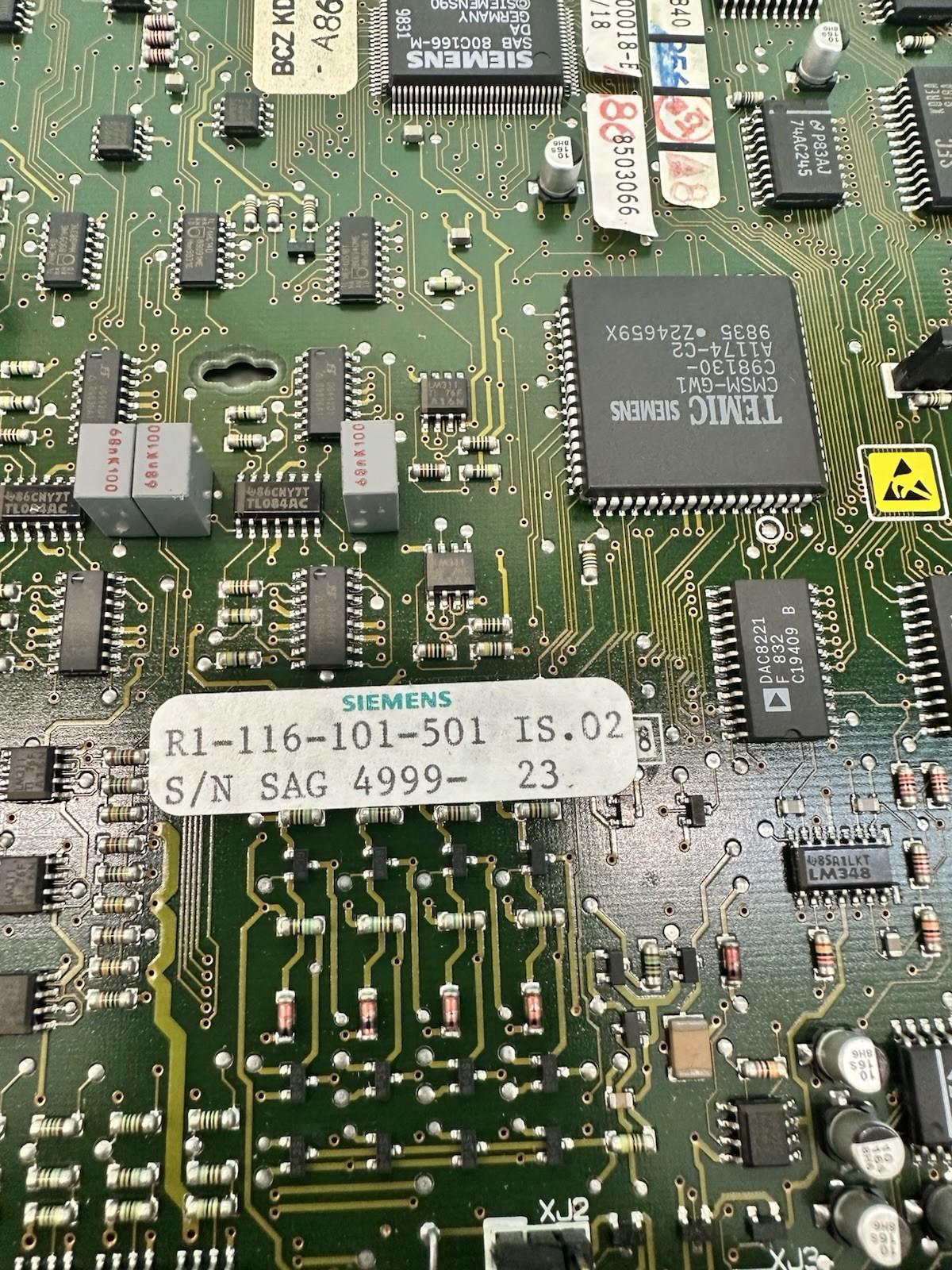 SIEMENS R1-116-101-501 IS.02 Simoreg Treiberplatine schneller Versand