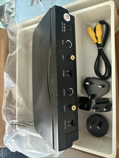 International KDV-5000 HDMI 2 output HD video converter (No Power Adapter)