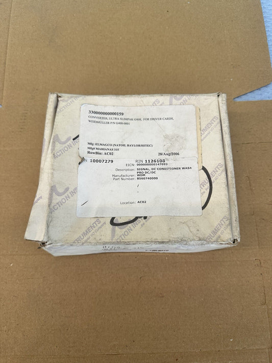 INSTRUMENTOS DE ACCIÓN G408 ULTRA SLIMPAK AISLADOR DE SEÑAL