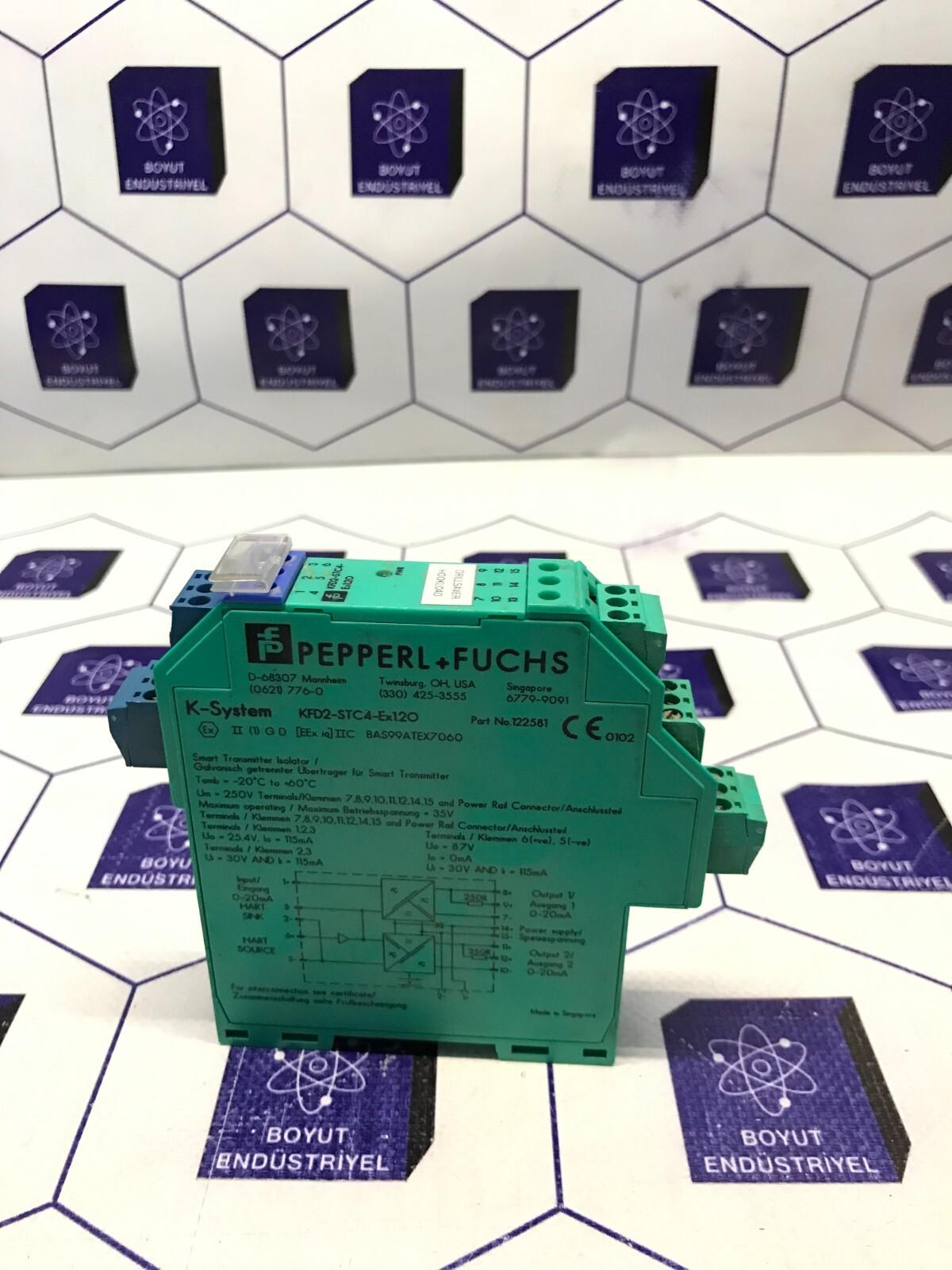 PEPPERL FUCHS 122581 K-SYSTEM  KFD2-STC4-Ex12O