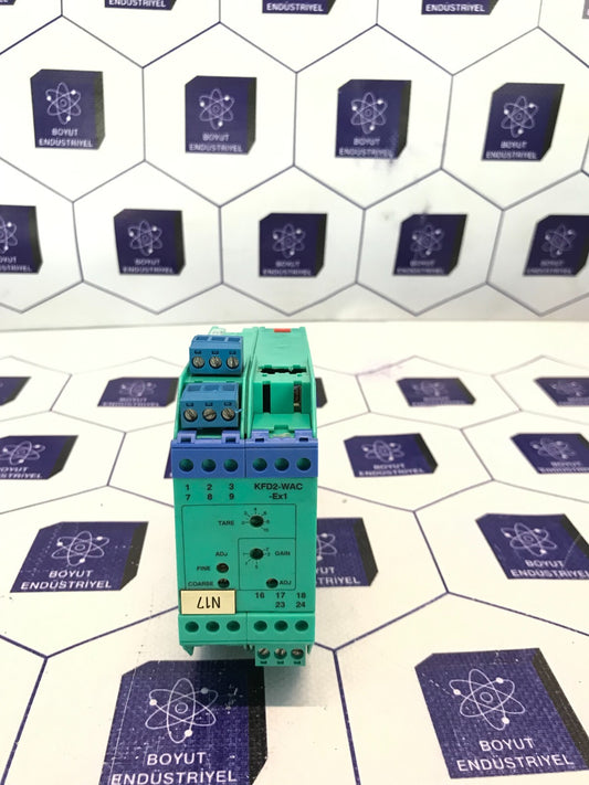 PEPPERL FUCHS 71894 K-SERIES TRANSFORMER IZOLATED AMPLIFIER KFD2-WAC-Ex1