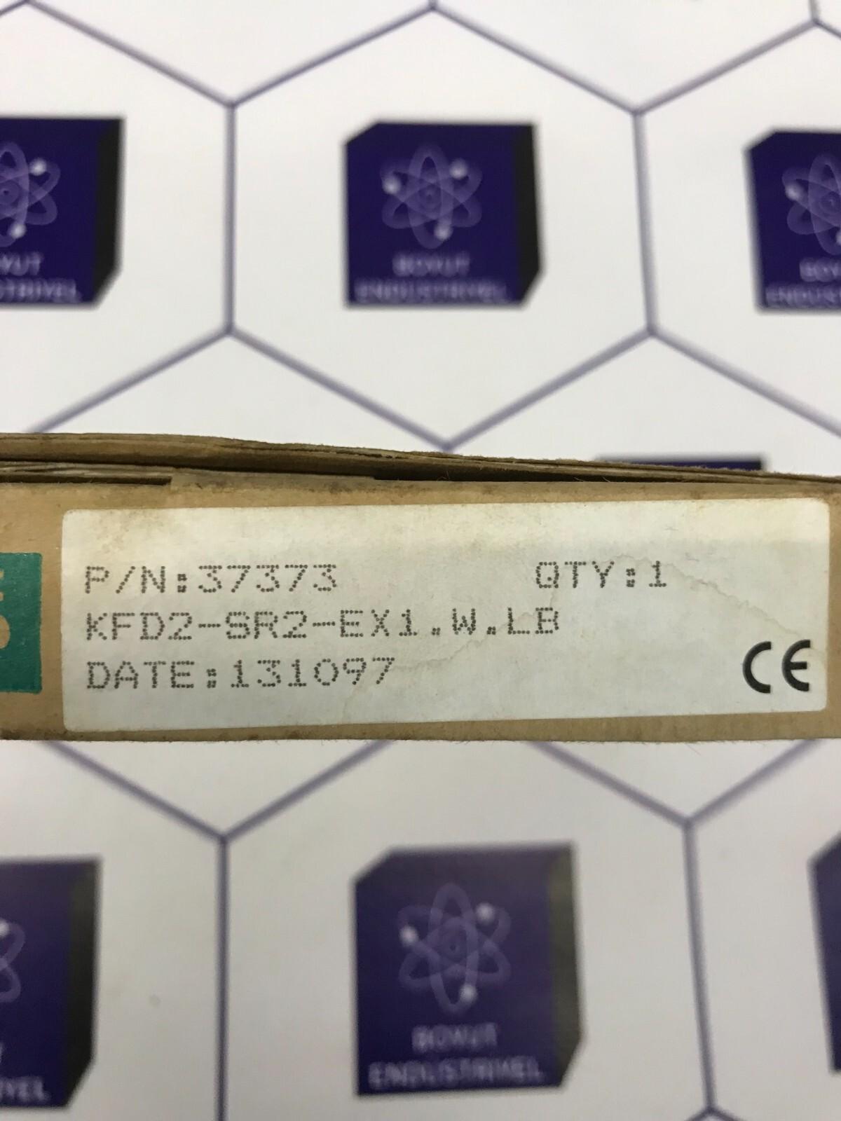 PEPPERL FUCHS 37373S K-System KFD2-SR2-Ex1.W.LB Fast Shipping