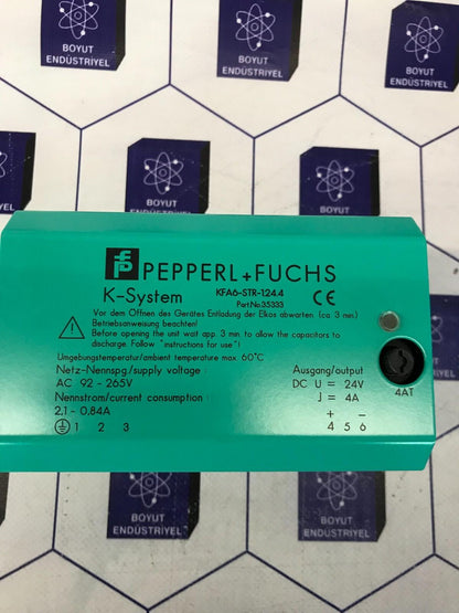PEPPERL FUCHS 35333 KFA6-STR-1.24.4 K-SYSTEM
