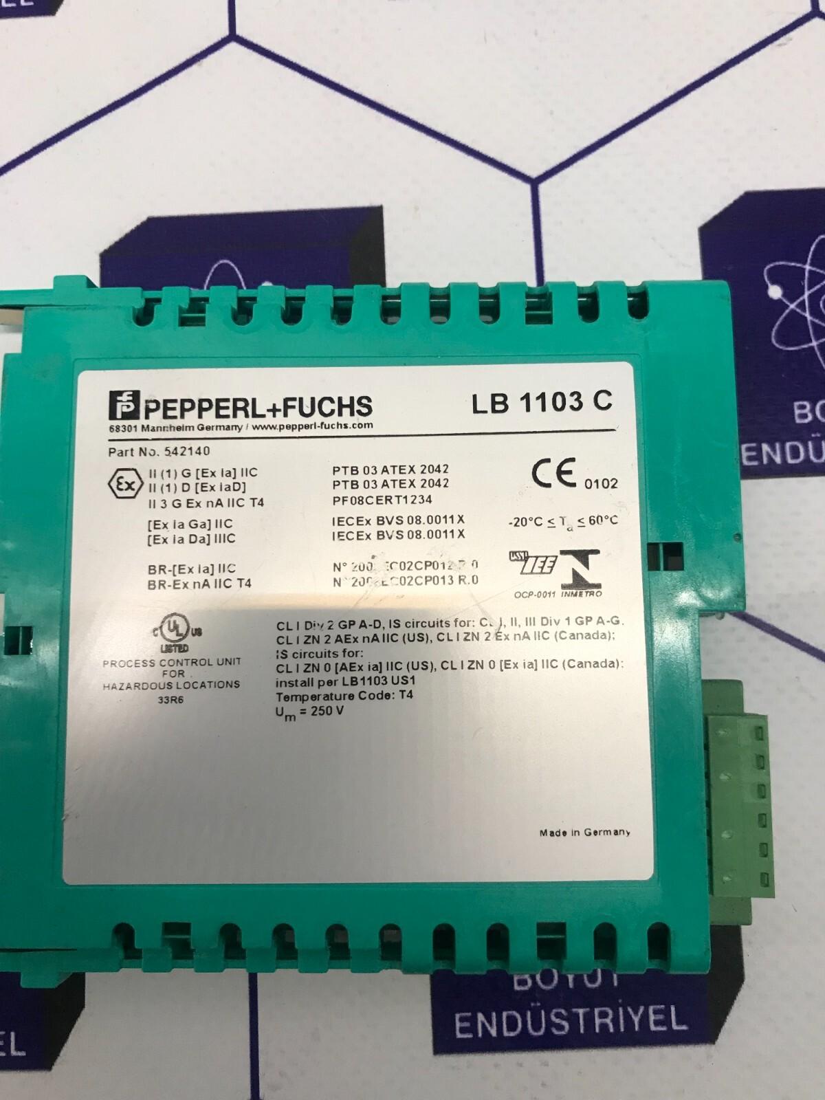 PEPPERL FUCHS 542140 LB 1103 C