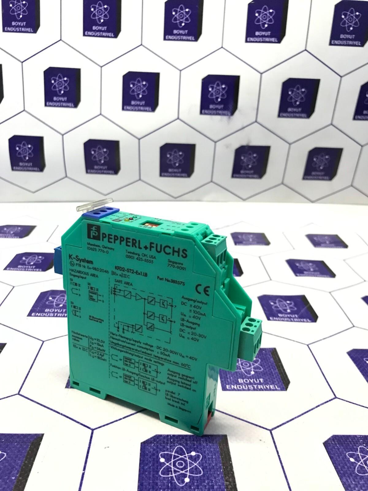 PEPPERL FUCHS 38357S K-SYSTEM KFD2-ST2-Ex1.LB KFD2ST2Ex1LB