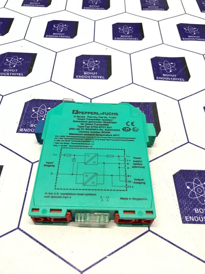 PEPPERL FUCHS 71761 K-SERIES SMART TRANSMITTER IZOLATOR KFD2-STC1-Ex1