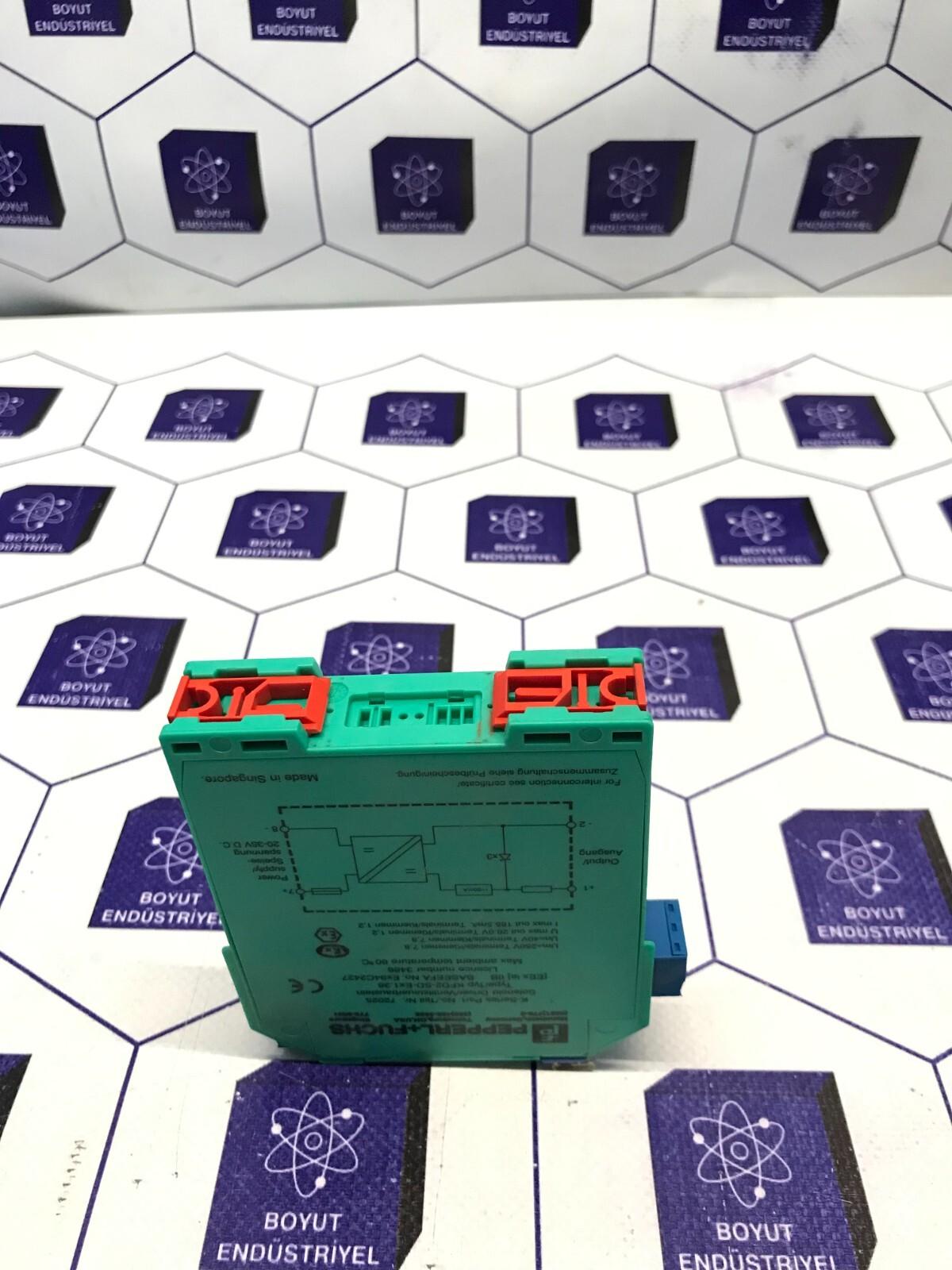 PEPPERL FUCHS 72025 K-SYSTEM SOLENOID DRIVER KFD2-SD-Ex1.36 KFD2SDEX136