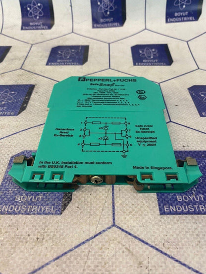 Pepperl Fuchs Z765 71799 Safe Snap Barrier