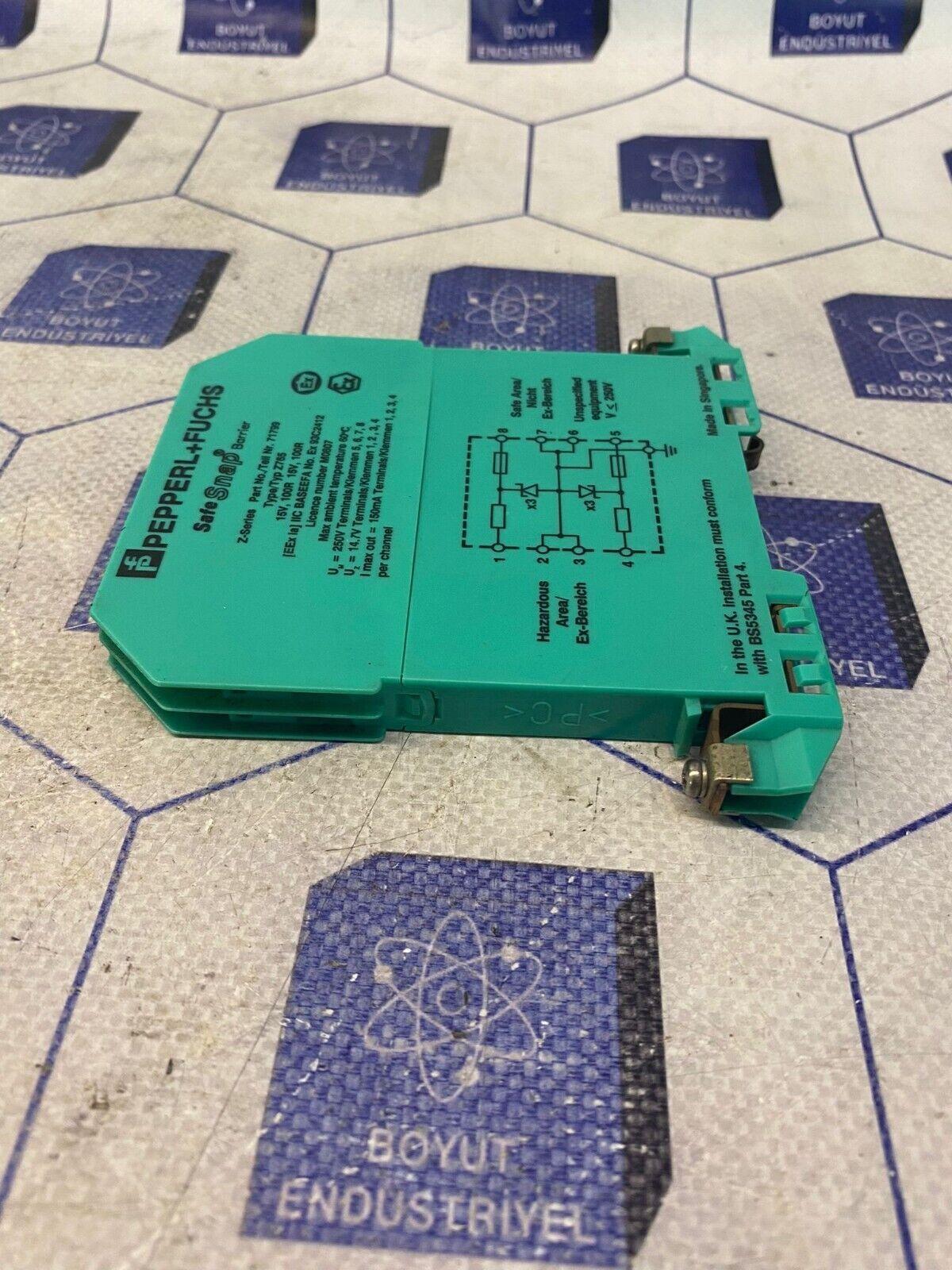 Pepperl Fuchs Z765 71799 Safe Snap Barrier