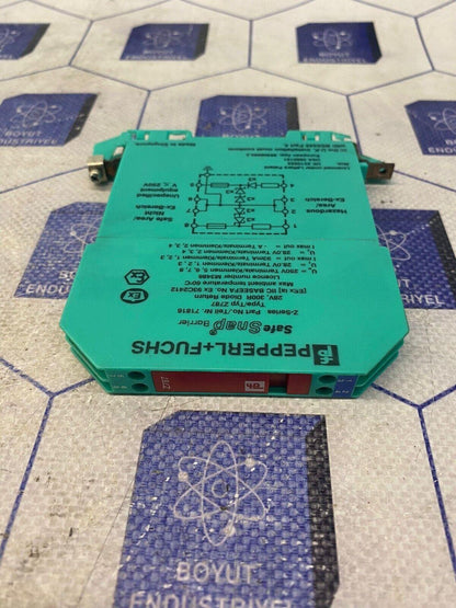 PEPPERL FUCHS Z787(PART 71816 Z-SYSTEM ZENER BARRIER