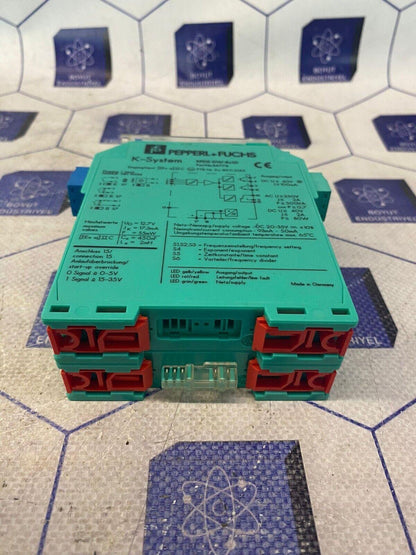 PEPPERL FUCHS 34776 KFD2-DW-Ex1.D Strain Gauge Converter