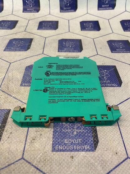 Pepperl Fuchs Z Series Z715 71776 Safe Snap Barrier Module