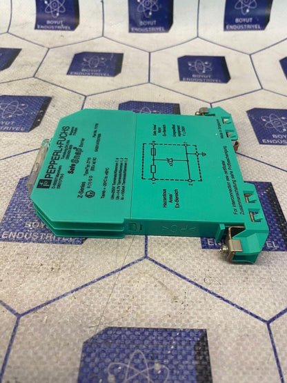 Pepperl Fuchs Z Series Z715 71776 Safe Snap Barrier Module