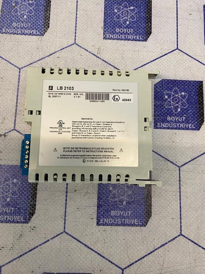 Pepperl Fuchs 542186 LB 2103 Digital Output Module