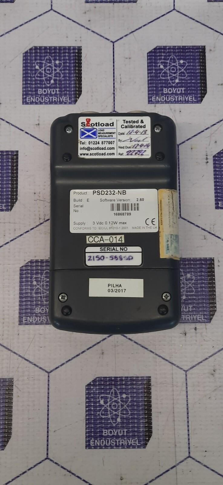 SCOTLOAD PSD232-NB