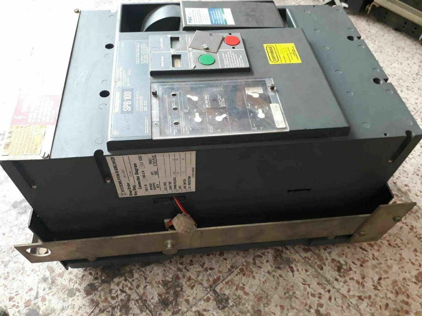 SPB100-3000A LSIG 3000A CUTLER HAMMER WESTINGHOUSE SPB100 3000A ship by Dhl Exp.