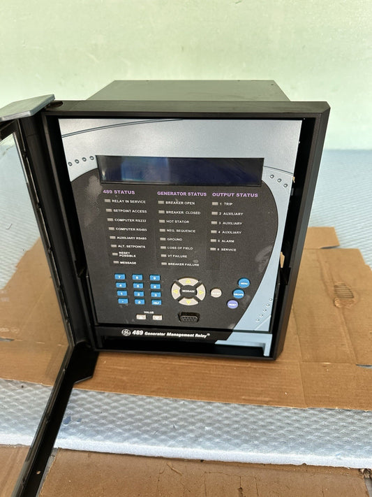 RELÈ DI GESTIONE GENERATORE GE POWER MANAGEMENT 489-P1-HI-A20-E -2 SPEDIZIONE...