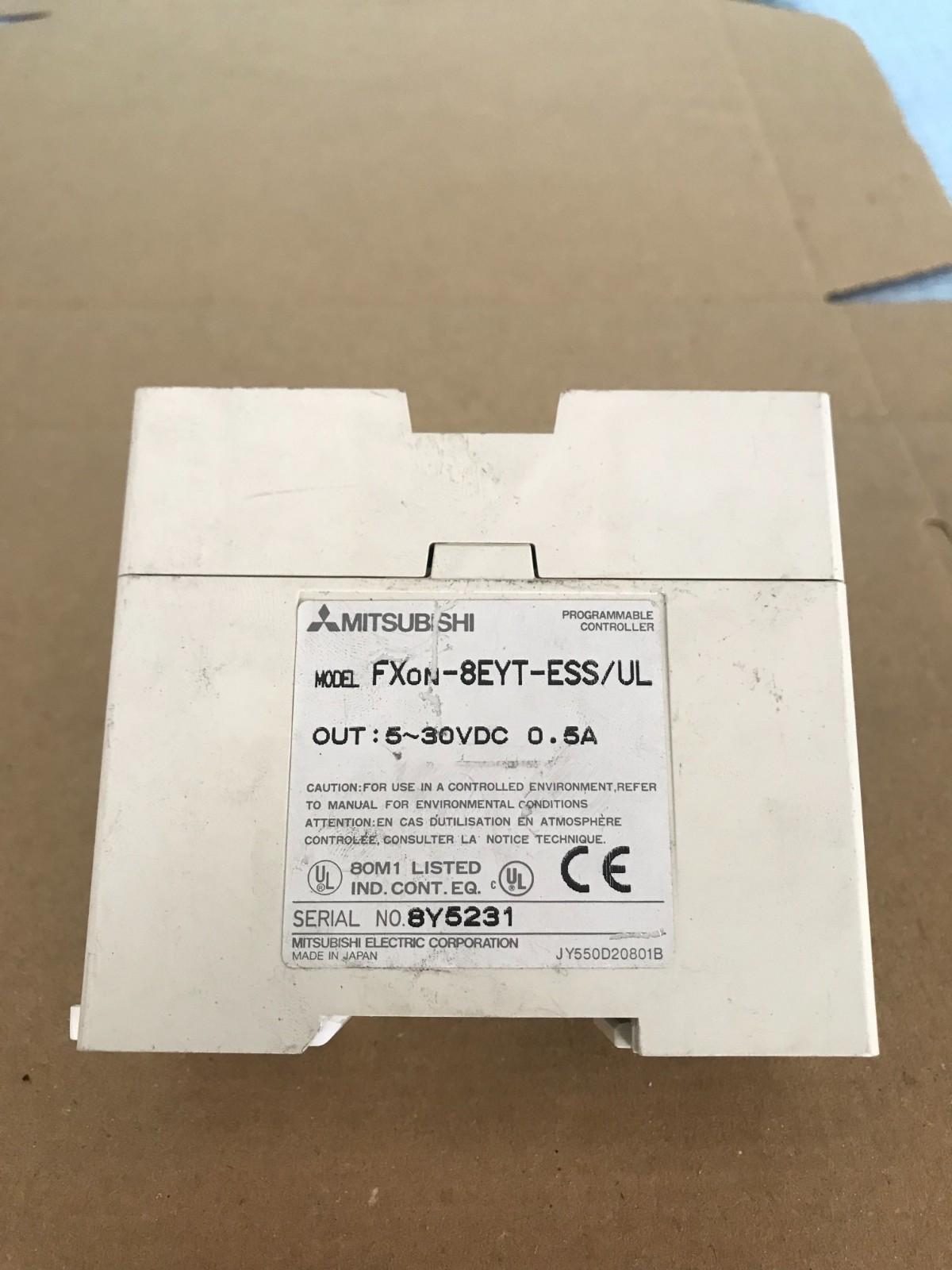 UNITÉ D'EXTENSION MODULAIRE MITSUBISHI FX0N-8EYT-ESS/UL LIVRAISON RAPIDE