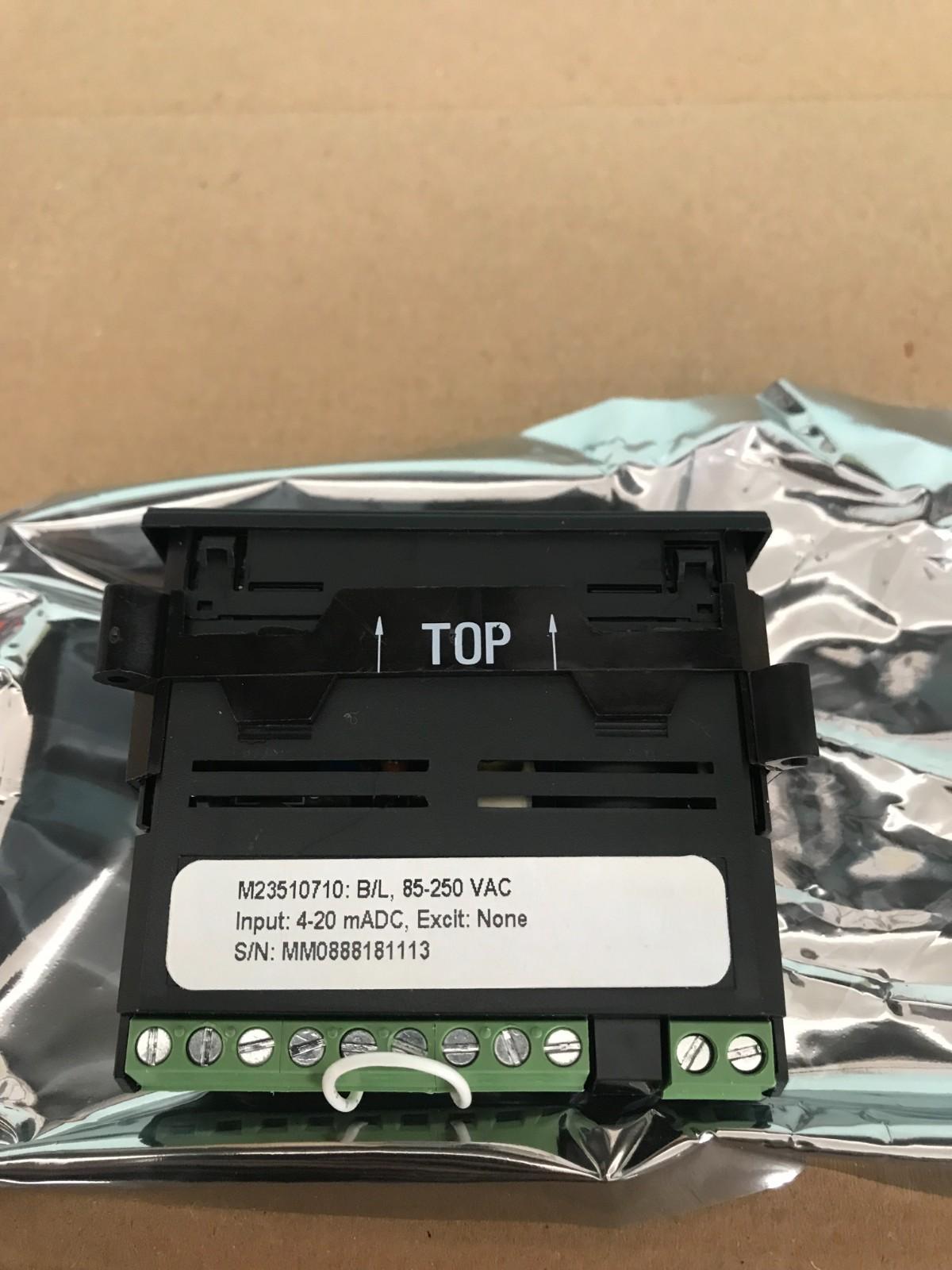 ORIGINALE SIMPSON ELECTRIC M23510710 MINI-MAX MISURATORE DA PANNELLO SPEDIZIO...