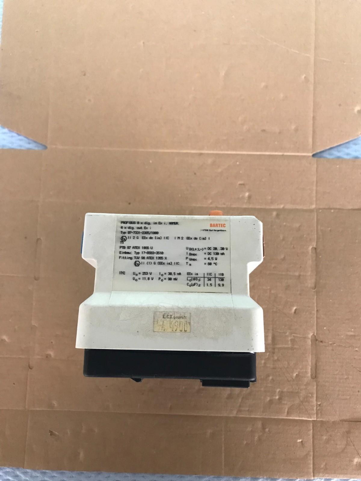 BARTEC 07-7331-2305 / 1000 PROFIBUS INTERFACE FAST SHIPPING