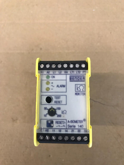 BENDER IR140Y-40 INSULATION MONITORING DEVICE 230 VAC 300V AC Fast Shipping