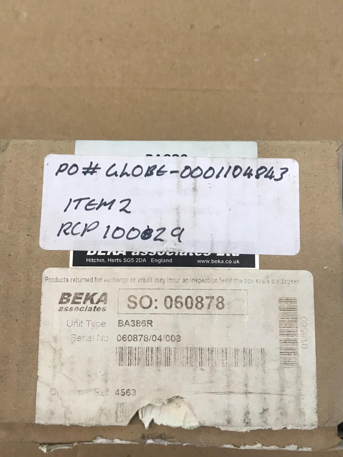 BEKA BA386 LED BEACON COLOUR AMBER Fast Shipping