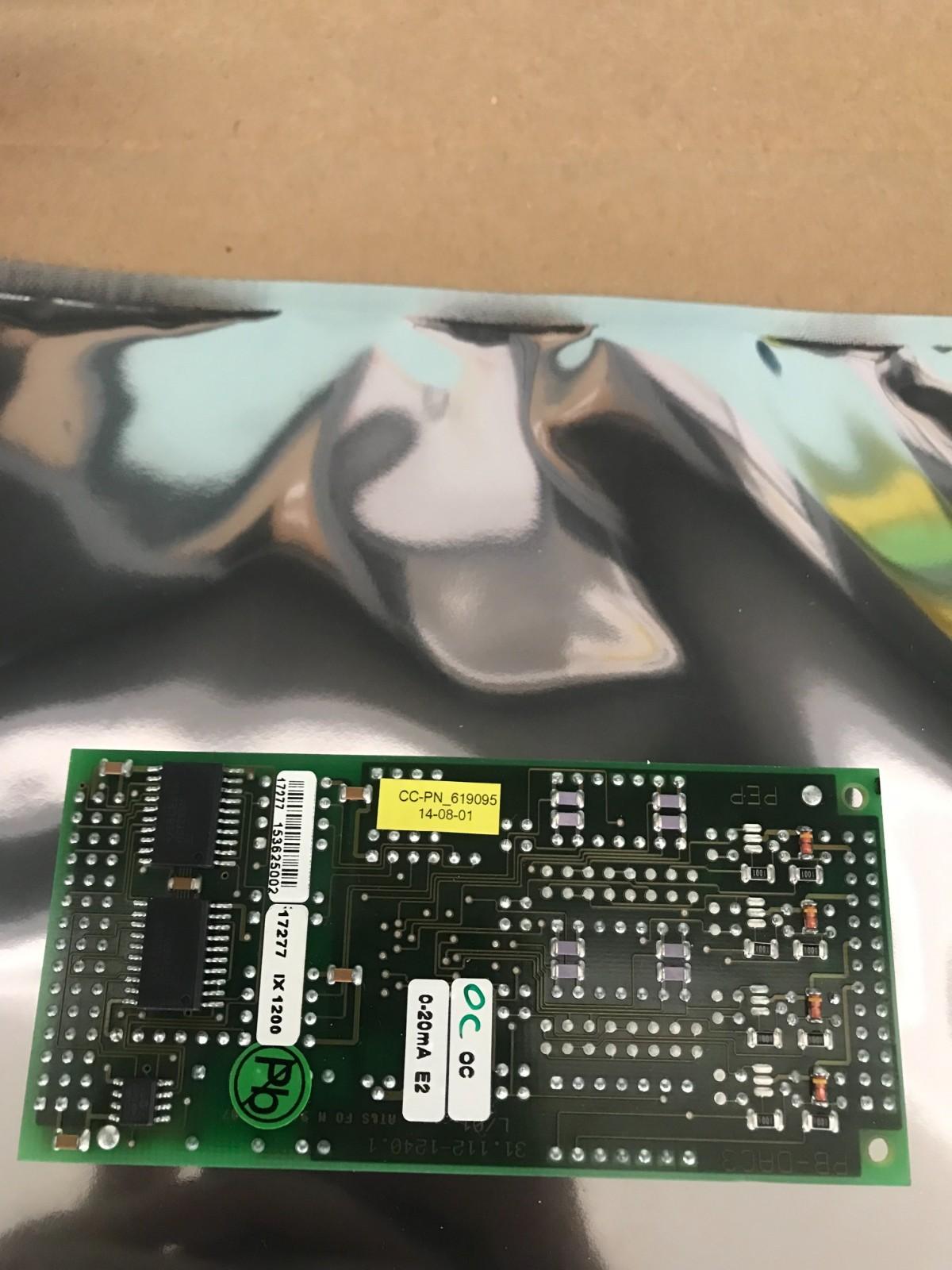 KONTRON PEP PB-DAC3 619095-14-08-01 MODPACK 31.112 - 1240.1 SPEDIZIONE VELOCE