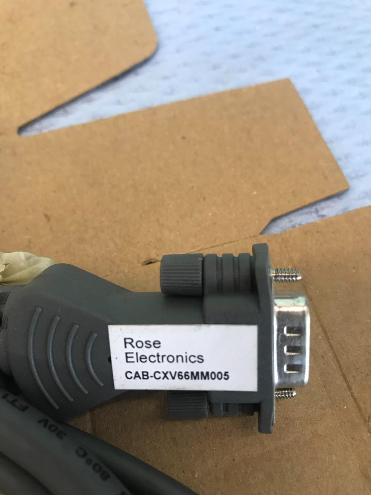 ROSE ELECTRONICS CABLE CAB-CXV66MM005 Fast Shipping