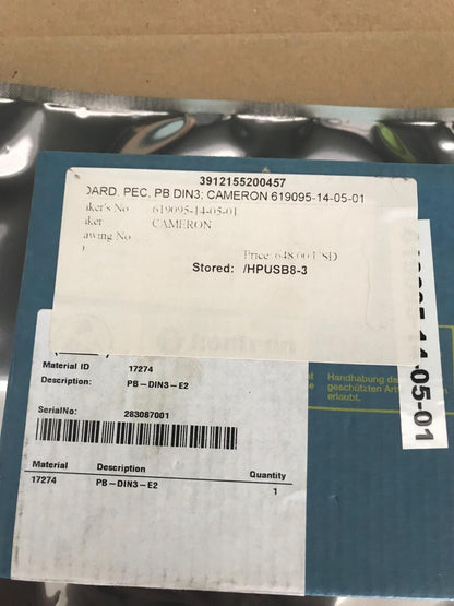 KONTRON PEP PB - DIN3 619095-14-05-01 MODPACK FAST SHIPPING