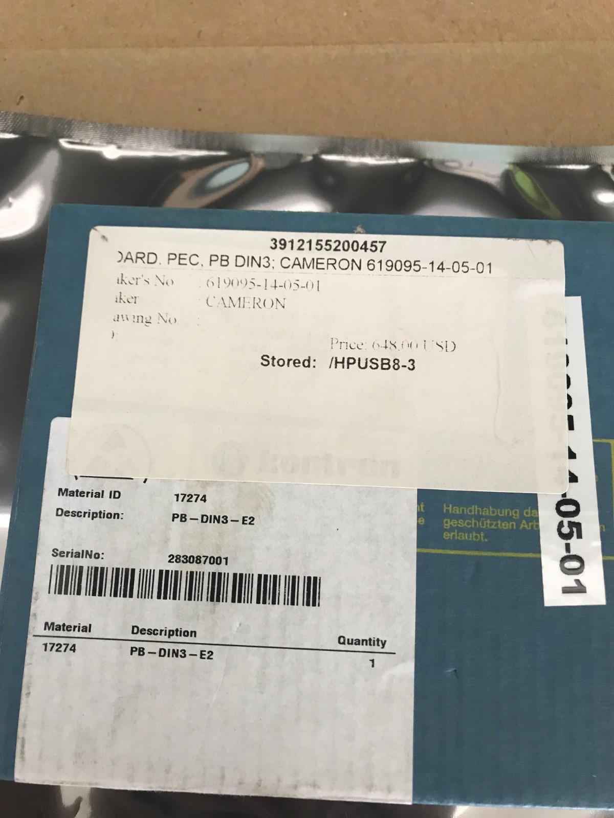 KONTRON PEP PB - DIN3 619095-14-05-01 MODPACK SCHNELLER VERSAND