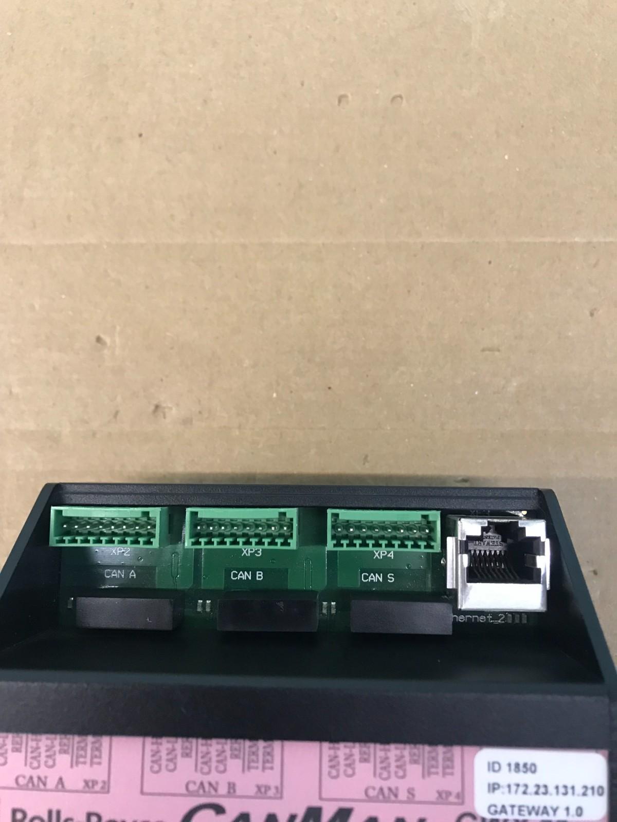 ROLLS ROYCE GWY 11 GATEWAY CANMAN CONTROLLER NETWORK Envío rápido