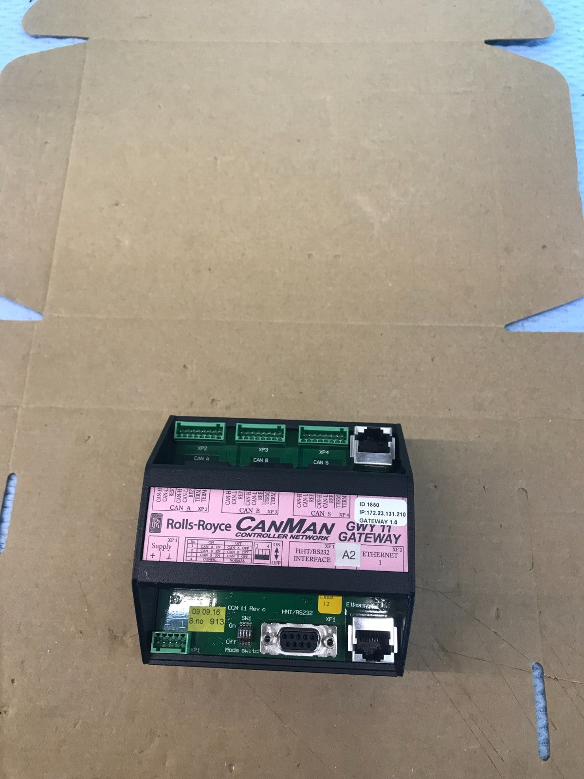 ROLLS ROYCE GWY 11 GATEWAY CANMAN CONTROLLER NETZWERK Schneller Versand