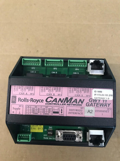 ROLLS ROYCE GWY 11 GATEWAY CANMAN CONTROLLER NETZWERK Schneller Versand