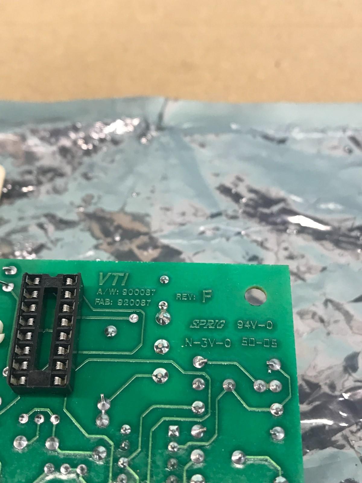 VTI 2008 PROCESSOR PCB CARD 2008SDH-5V 00 CH4 REV F Fast Shipping