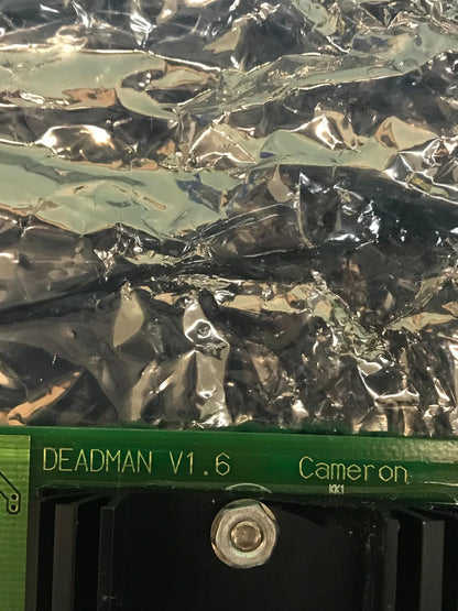 TARJETA CONTROLADORA DEADMAN V1.6 CAMERON 223388-12 Envío rápido