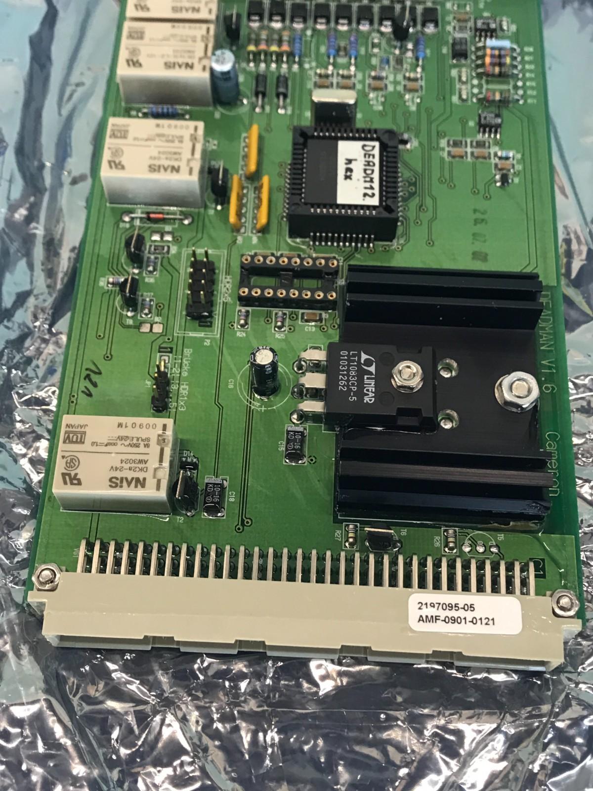 TARJETA CONTROLADORA DEADMAN V1.6 CAMERON 223388-12 Envío rápido