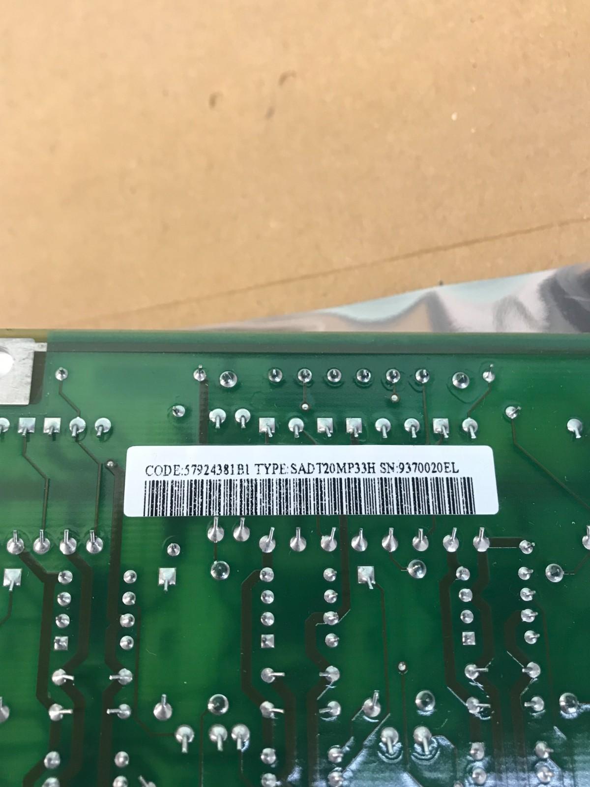 ABB SADT20MP33H 57924381B1 SCHEDA DRIVER SPEDIZIONE VELOCE