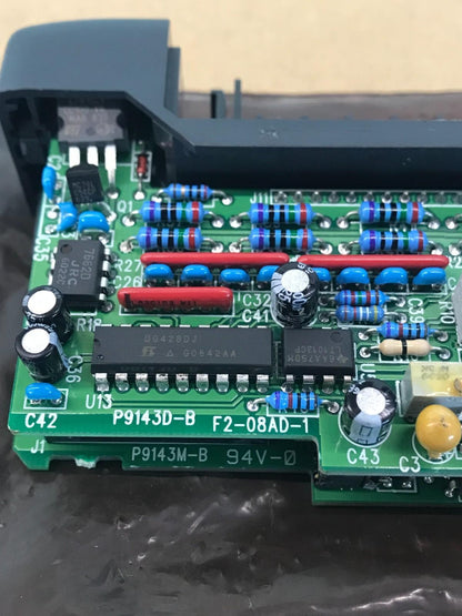 FACTS ENGINEERING F2-08AD-1 MÓDULO DE ENTRADA ANALÓGICA 4-20MA 94V-0 80MA Env...