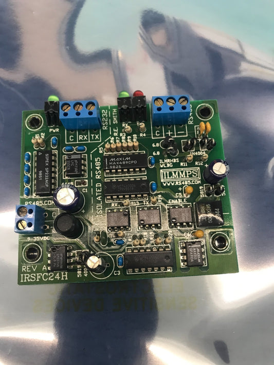 RE SMITH IRSFC24H ILMMPS ISOLIERTE RS485 PCB KARTE REV A SCHNELLER VERSAND