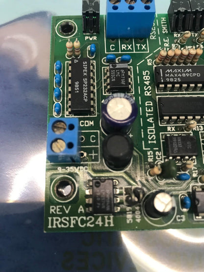 RE SMITH IRSFC24H ILMMPS ISOLIERTE RS485 PCB KARTE REV A SCHNELLER VERSAND