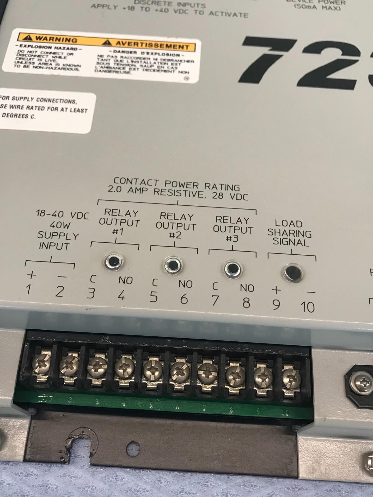 Woodward 723 Plus Digital Control 8280-5010 per Wartsila 12V32 LN spedizione ...