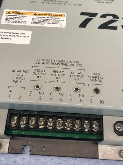 Woodward 723 Plus Digital Control 8280-5010 per Wartsila 12V32 LN spedizione ...