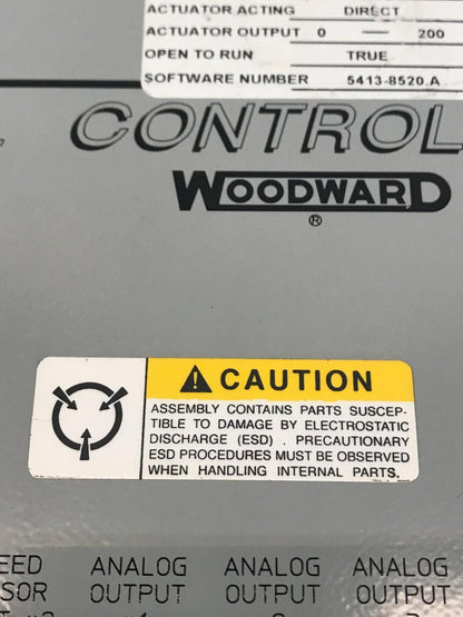 Woodward 723 Plus Digital Control 8280-5010 per Wartsila 12V32 LN spedizione ...