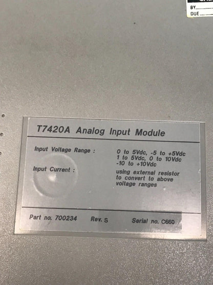 ICS TRIPLEX T7420A ROCKWELL AUTOMATION LIVRAISON RAPIDE