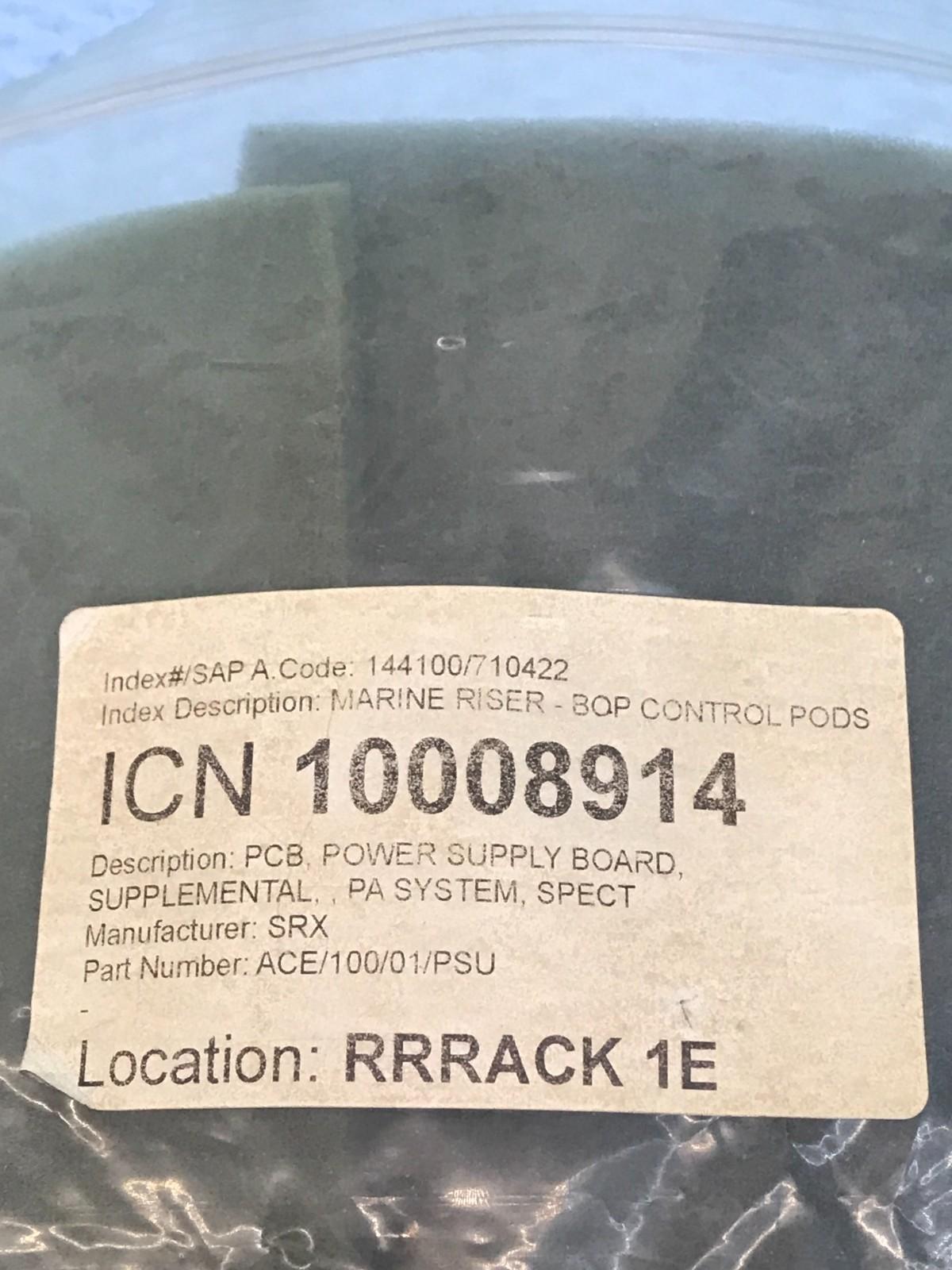 SPECTOR LUMENEX ACE100 ace/100/01/psu NODE POWER SUPPLY CARD Fast Shipping