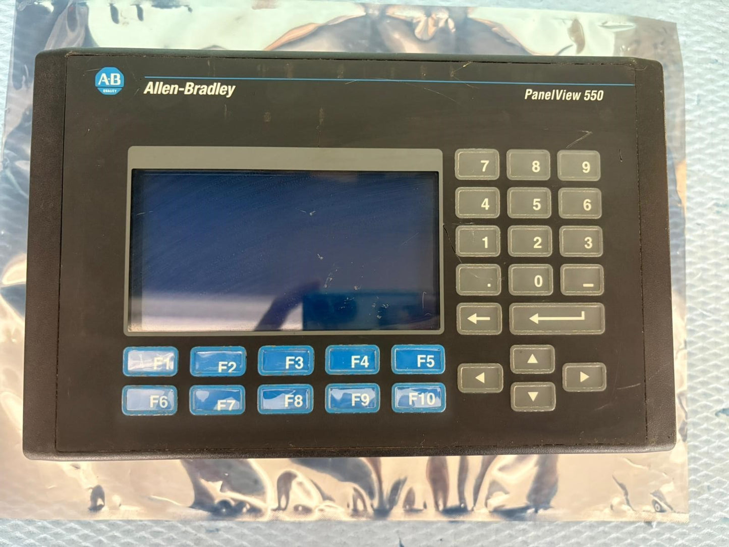 Allen-Bradley AB PanelView 550 2711-K5A2 Ser F Panel Operador Envío Rápido